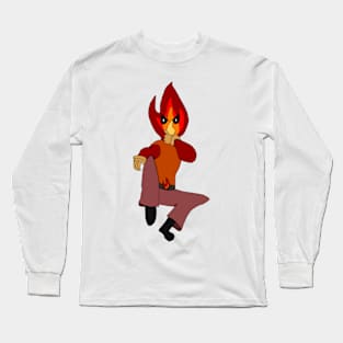 Fire Guy Long Sleeve T-Shirt